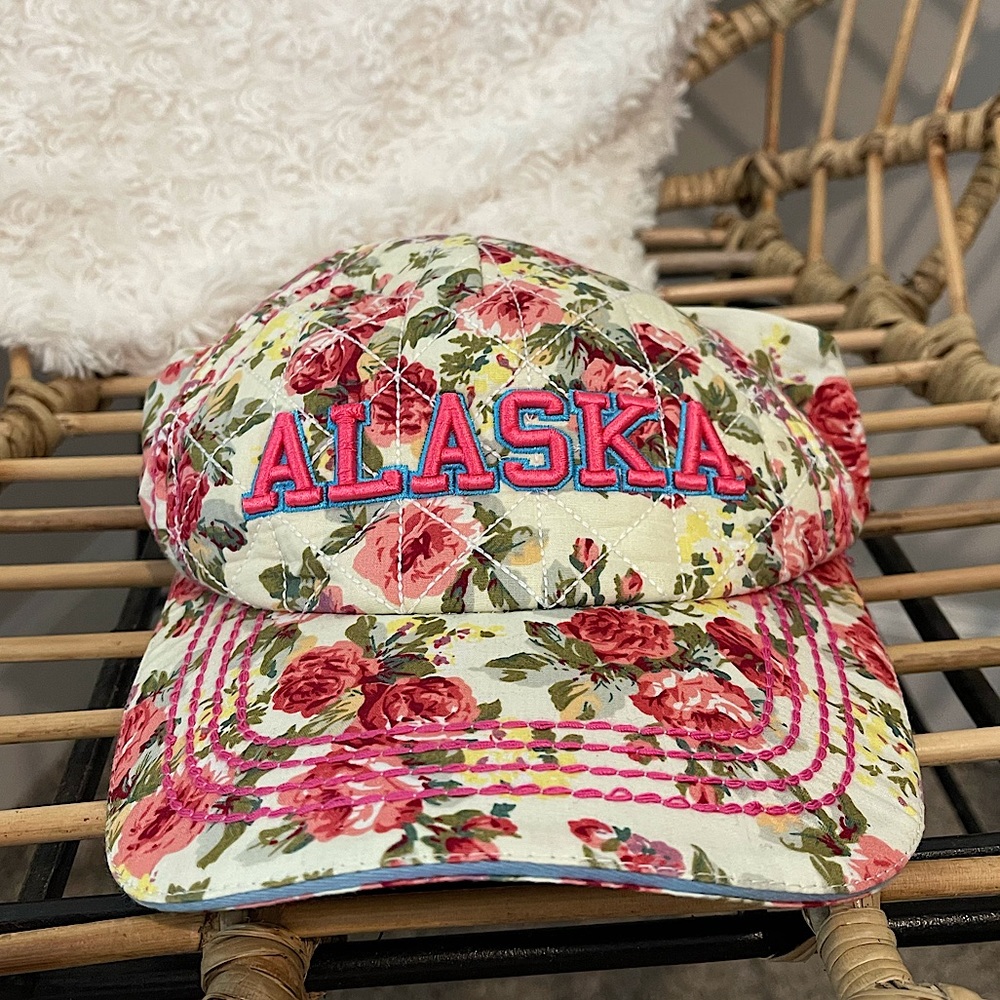 NWOT Alaska Graphic SnapBack Cap OSFM